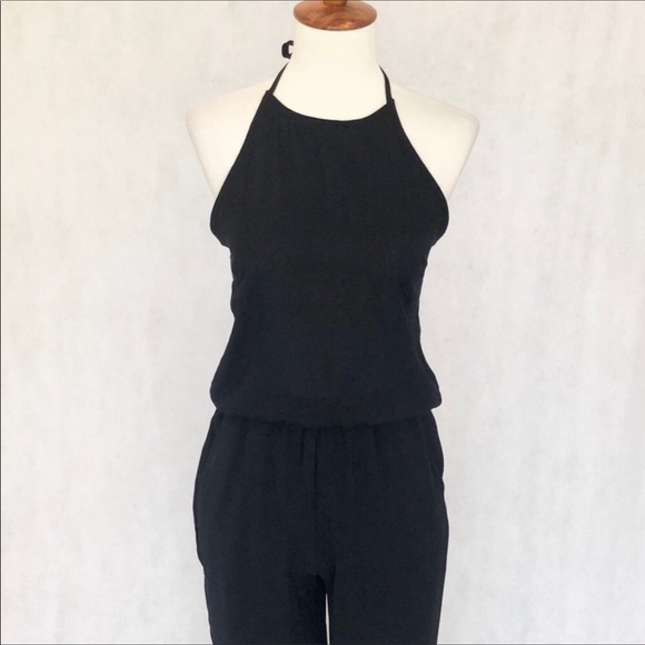 Forever 21 Crinkled Halter Jumpsuit - Picture 4 of 7